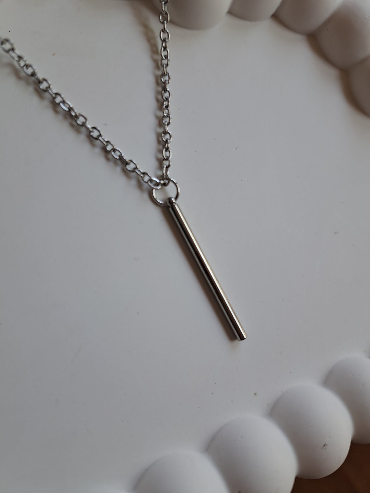 Kette - 46cm - silber