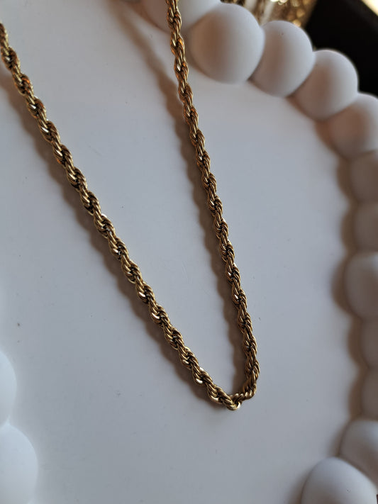 Kette - 60cm - gold