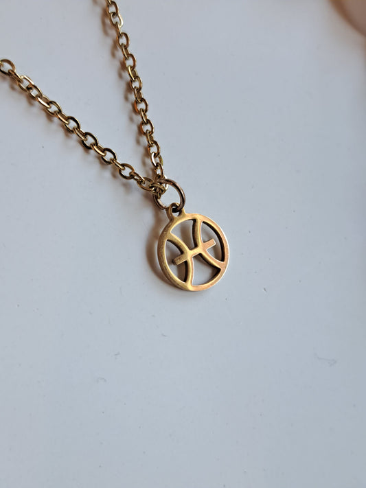 Kette - 50cm - gold