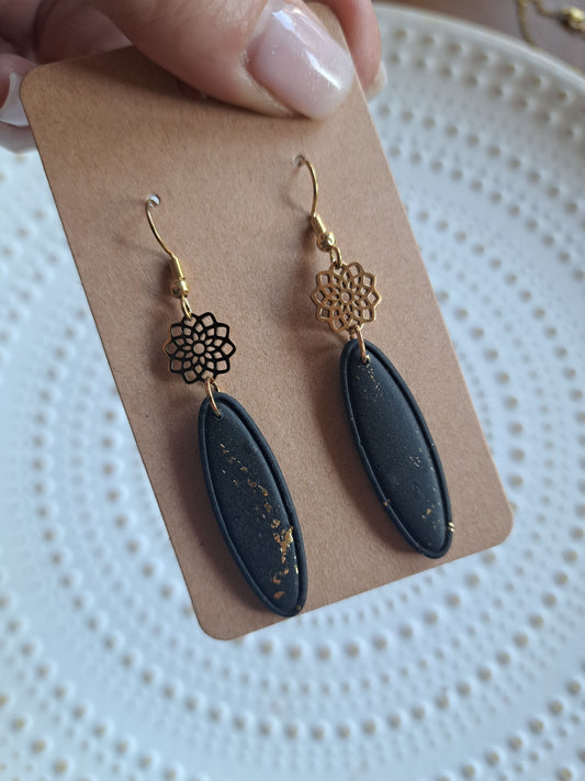 Ohrringe - Hänger - gold