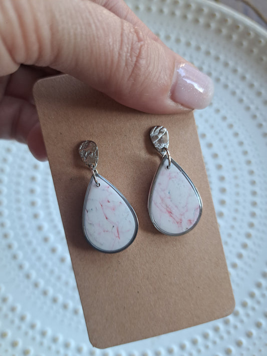 Ohrringe - Hänger - silber