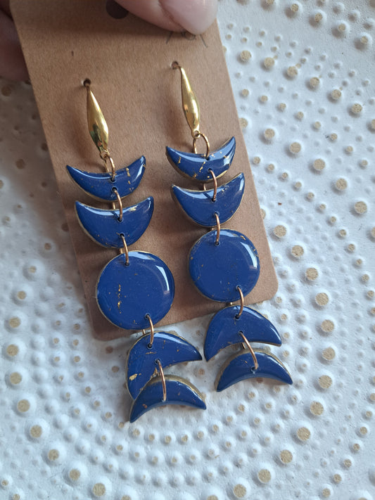 Ohrringe - Hänger - gold