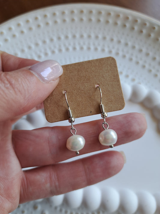 Ohrringe - Hänger - silber