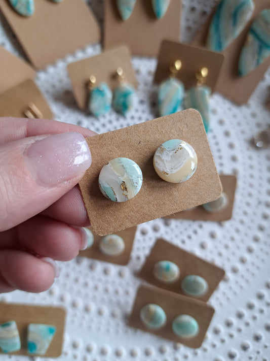 Ohrringe - Stecker - gold