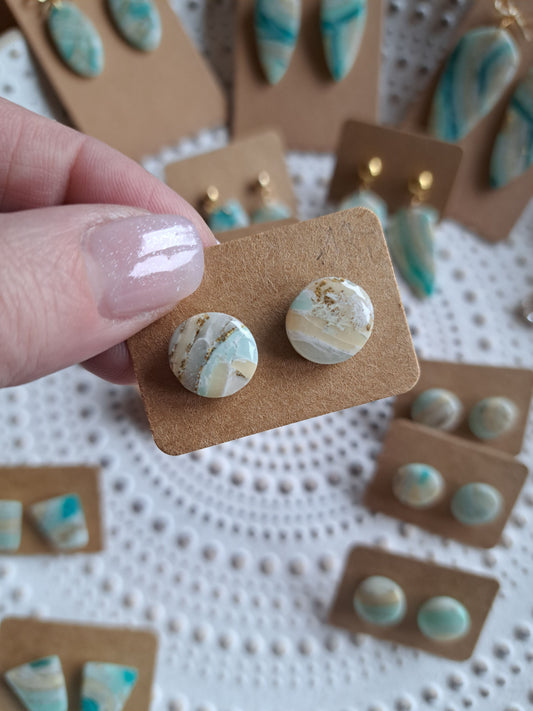 Ohrringe - Stecker - gold