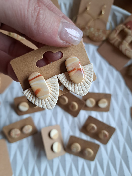 Ohrringe - Stecker - gold