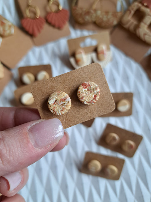 Ohrringe - Stecker - gold