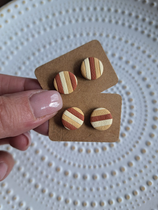 Ohrringe - Stecker - gold