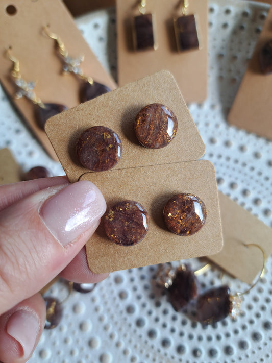 Ohrringe - Stecker - gold