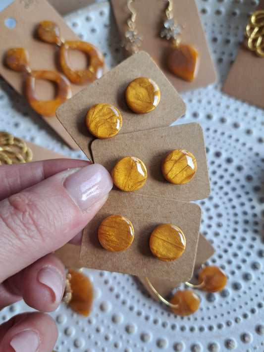Ohrringe - Stecker - gold