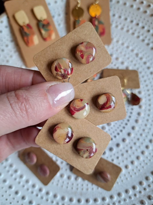 Ohrringe - Stecker - gold