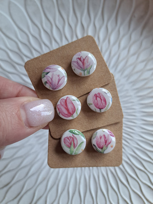 Ohrringe - Stecker - silber