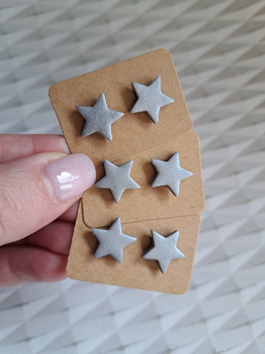 Ohrringe - Stecker - silber