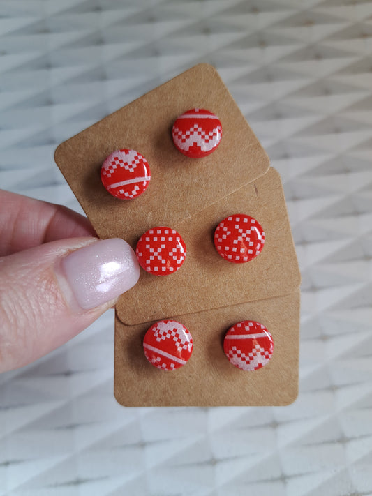 Ohrringe - Stecker - silber